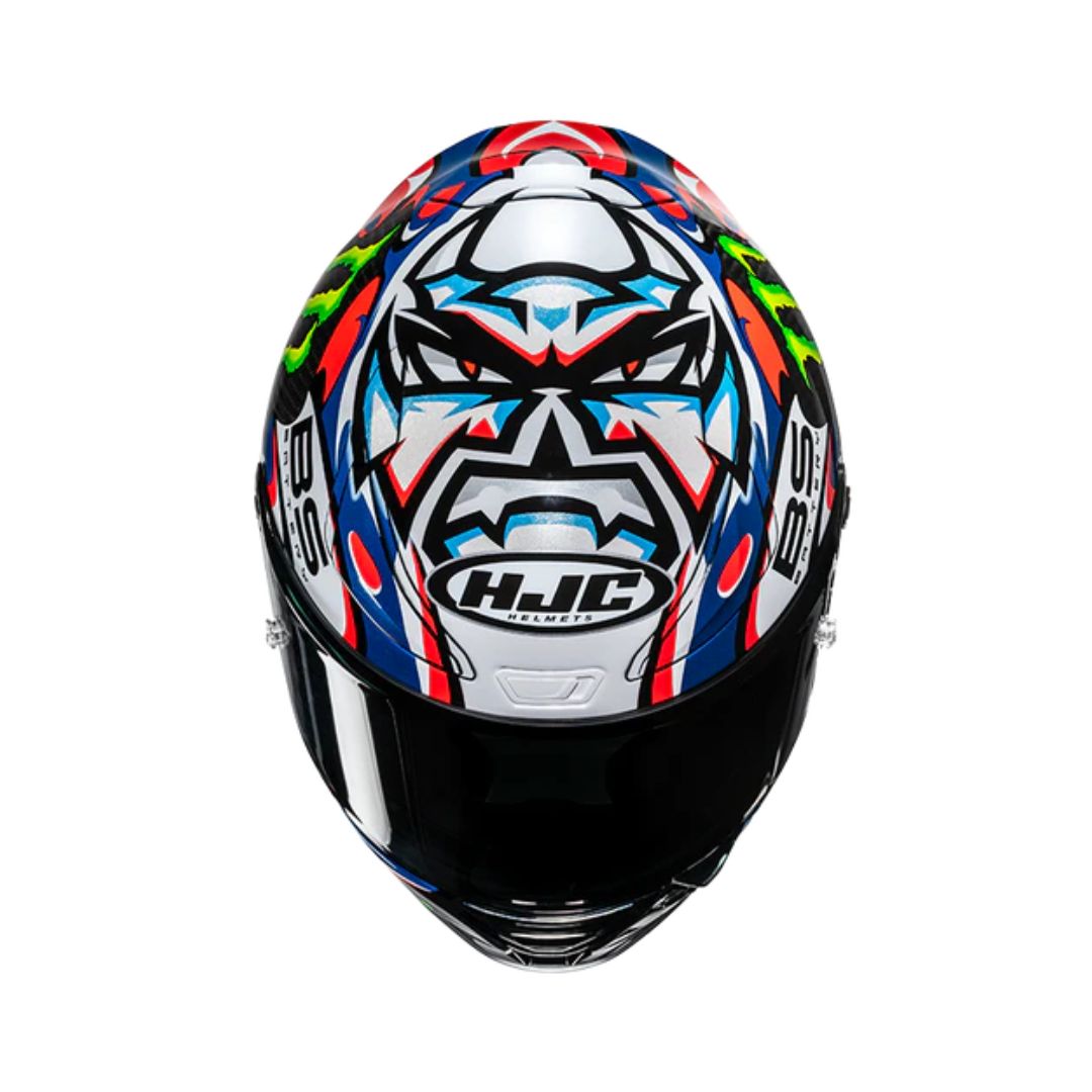 CASCO HJC RPHA 1 V2 CARBON QUARTARARO LEMANS 3